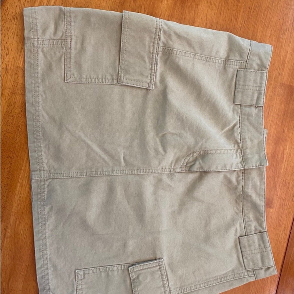 J Crew Tan Cargo Skirt